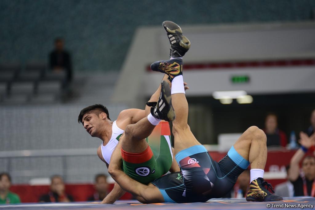 Wrestling at Baku 2017 in photos