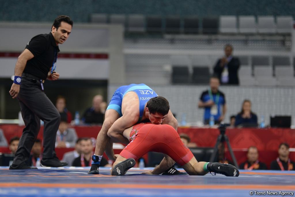 Wrestling at Baku 2017 in photos