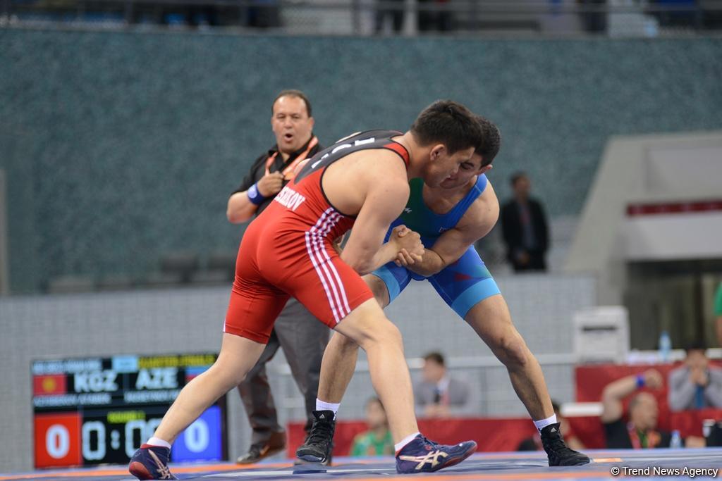 Wrestling at Baku 2017 in photos