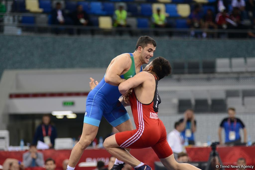 Wrestling at Baku 2017 in photos