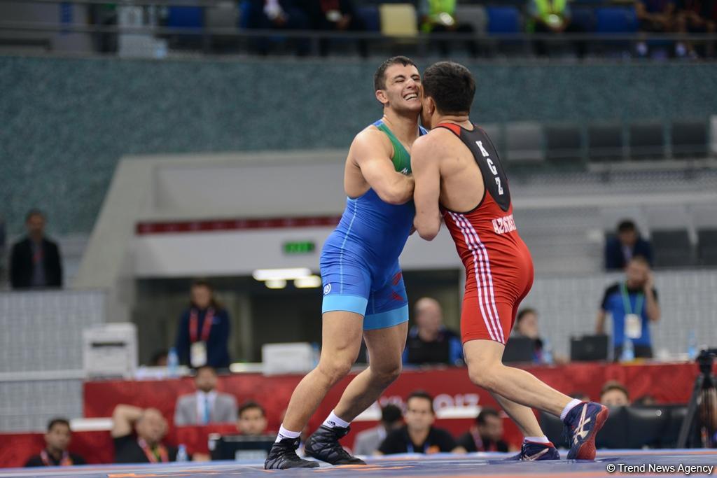 Wrestling at Baku 2017 in photos