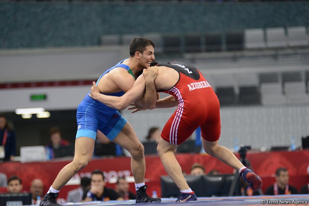 Wrestling at Baku 2017 in photos