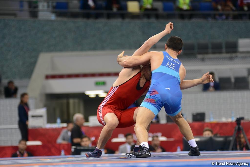 Wrestling at Baku 2017 in photos