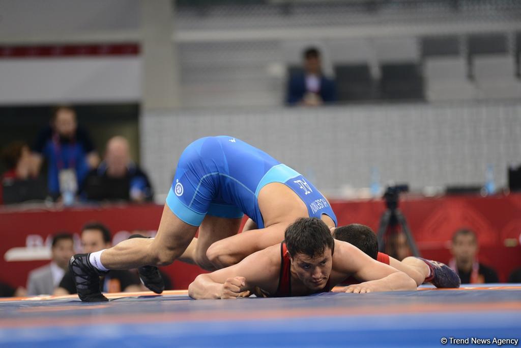 Wrestling at Baku 2017 in photos