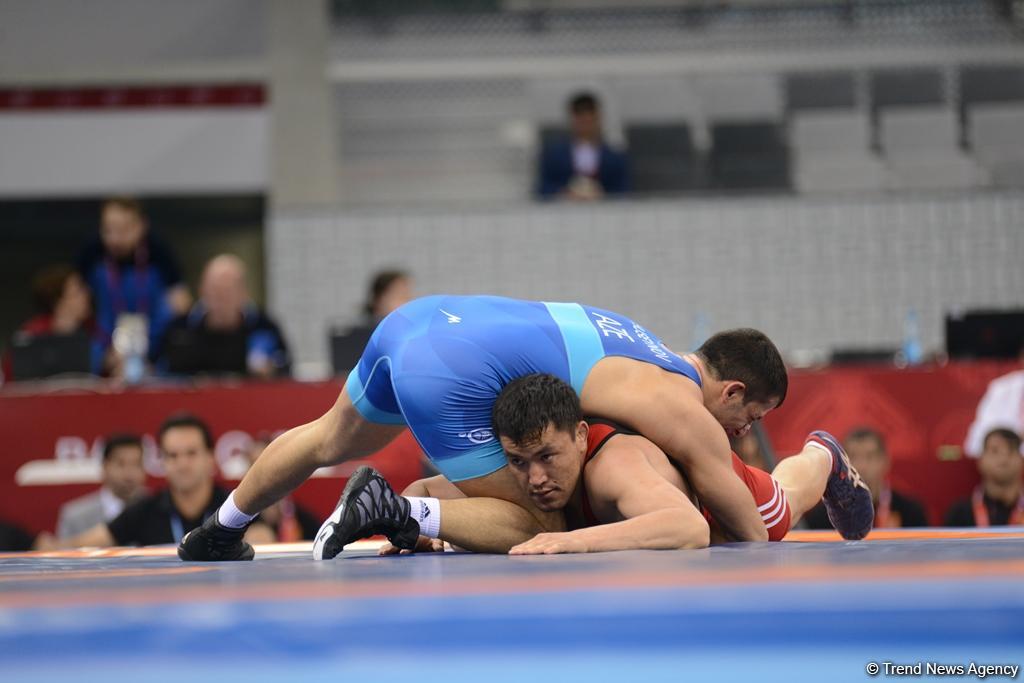 Wrestling at Baku 2017 in photos