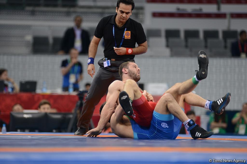 Wrestling at Baku 2017 in photos