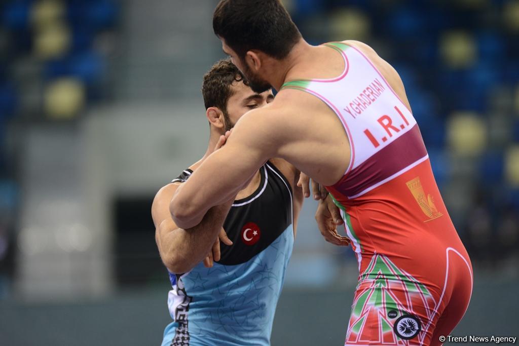Wrestling at Baku 2017 in photos