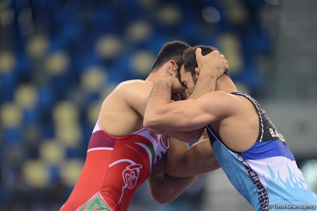 Wrestling at Baku 2017 in photos