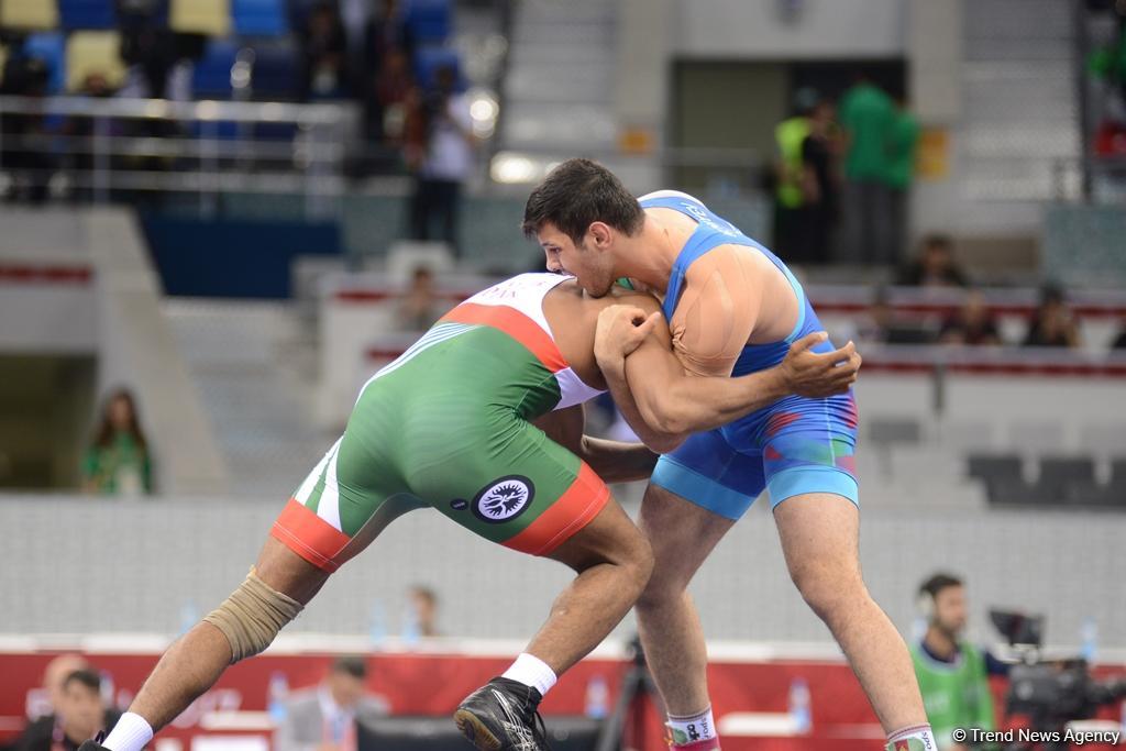 Wrestling at Baku 2017 in photos