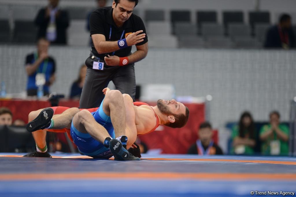 Wrestling at Baku 2017 in photos