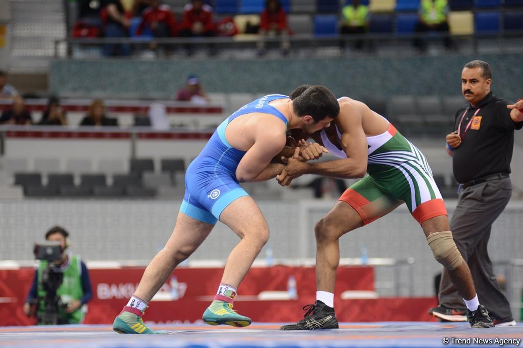 Wrestling at Baku 2017 in photos