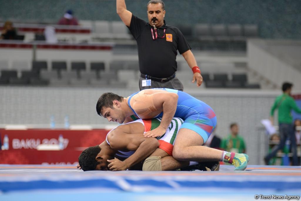 Wrestling at Baku 2017 in photos