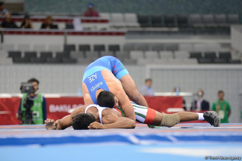 Wrestling at Baku 2017 in photos