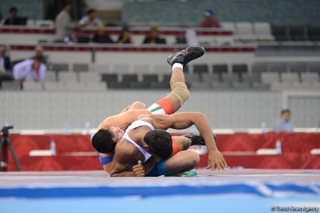 Wrestling at Baku 2017 in photos