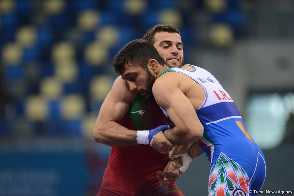 Wrestling at Baku 2017 in photos