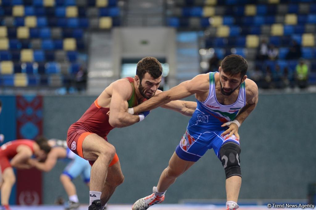 Wrestling at Baku 2017 in photos