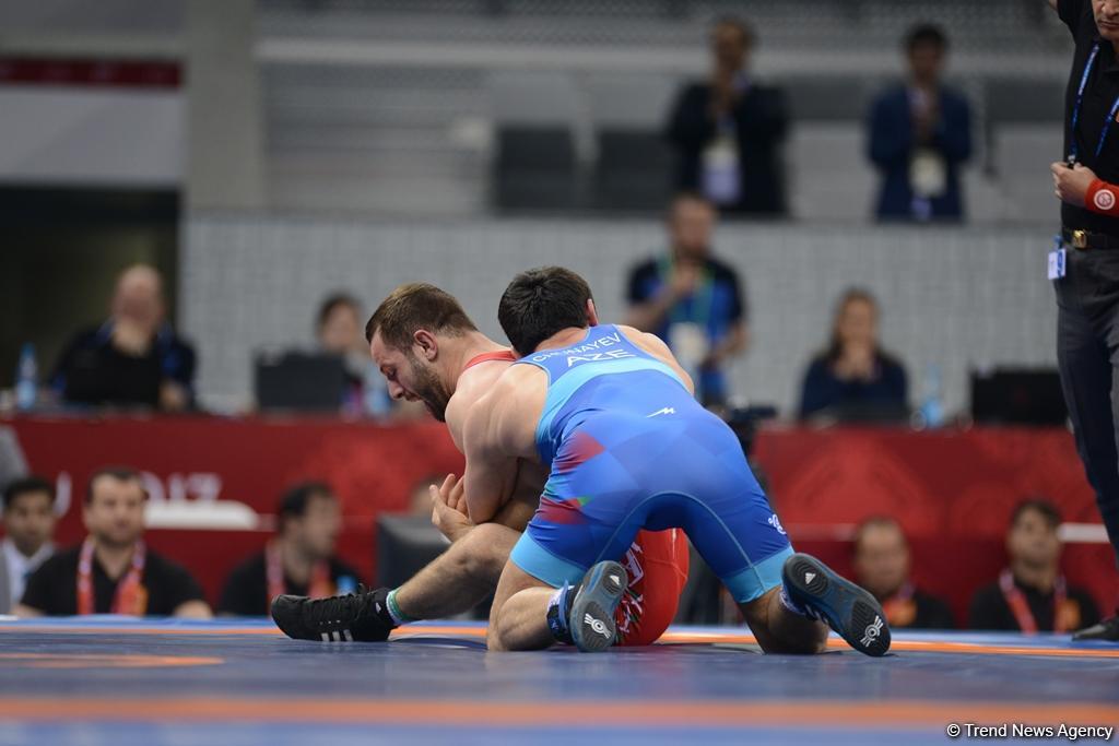 Wrestling at Baku 2017 in photos