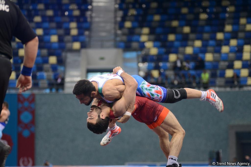 Wrestling at Baku 2017 in photos