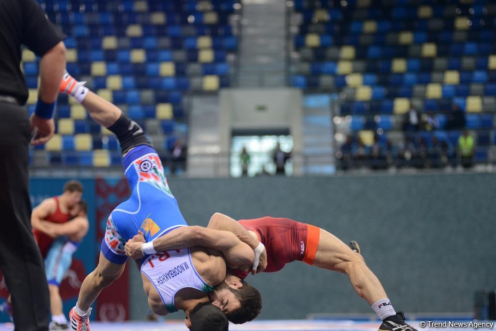 Wrestling at Baku 2017 in photos