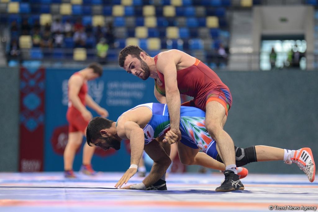 Wrestling at Baku 2017 in photos