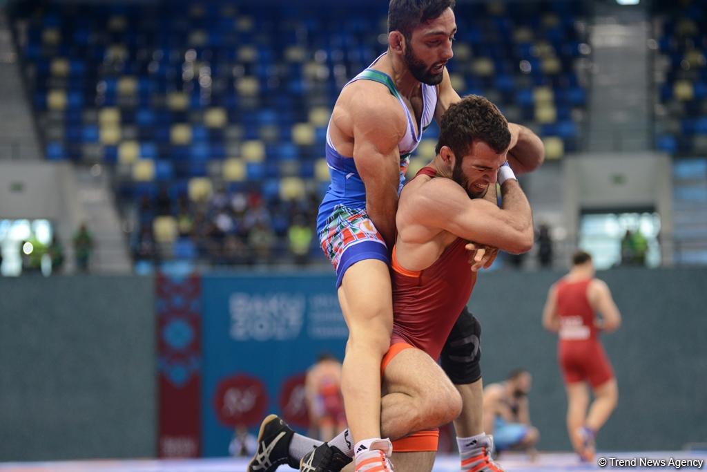 Wrestling at Baku 2017 in photos