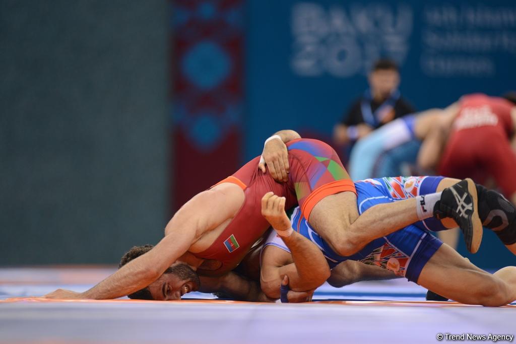 Wrestling at Baku 2017 in photos