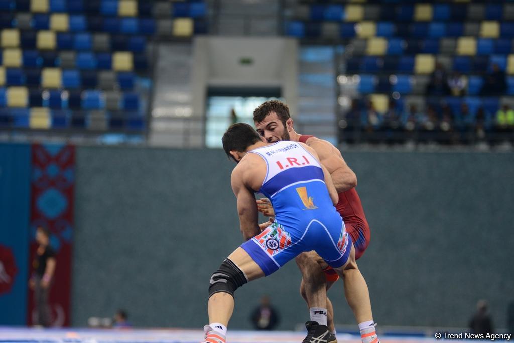 Wrestling at Baku 2017 in photos