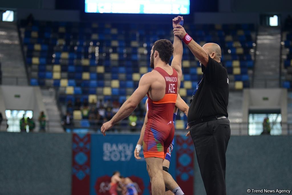 Wrestling at Baku 2017 in photos