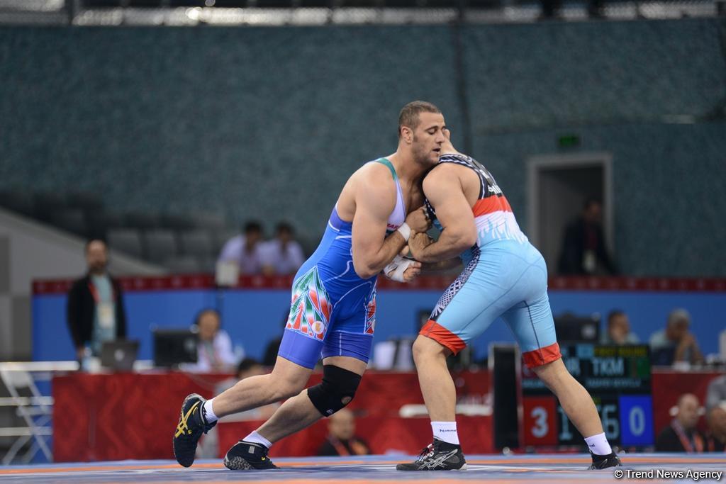Wrestling at Baku 2017 in photos