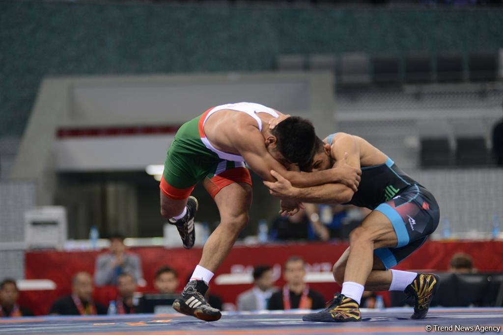 Wrestling at Baku 2017 in photos