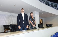 Baku 2017: Ilham Aliyev presents medals to Greco-Roman wrestling winners (VIDEO) (PHOTO)