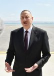 Ilham Aliyev attends opening of drilling rig named after Heydar Aliyev (PHOTO)