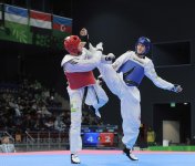 President Ilham Aliyev presented medals to Baku 2017 taekwondo winners (PHOTO, VIDEO)