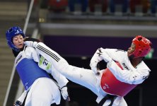 President Ilham Aliyev presented medals to Baku 2017 taekwondo winners (PHOTO, VIDEO)