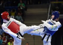 President Ilham Aliyev presented medals to Baku 2017 taekwondo winners (PHOTO, VIDEO)
