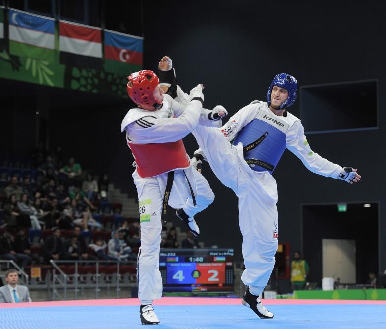 President Ilham Aliyev presented medals to Baku 2017 taekwondo winners (PHOTO, VIDEO)