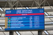 Baku 2017 athletics in action (PHOTO)