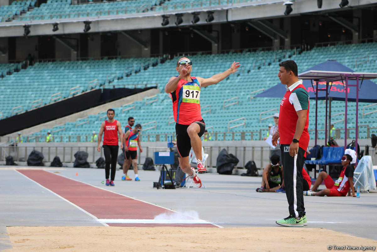 Baku 2017 athletics in action (PHOTO)