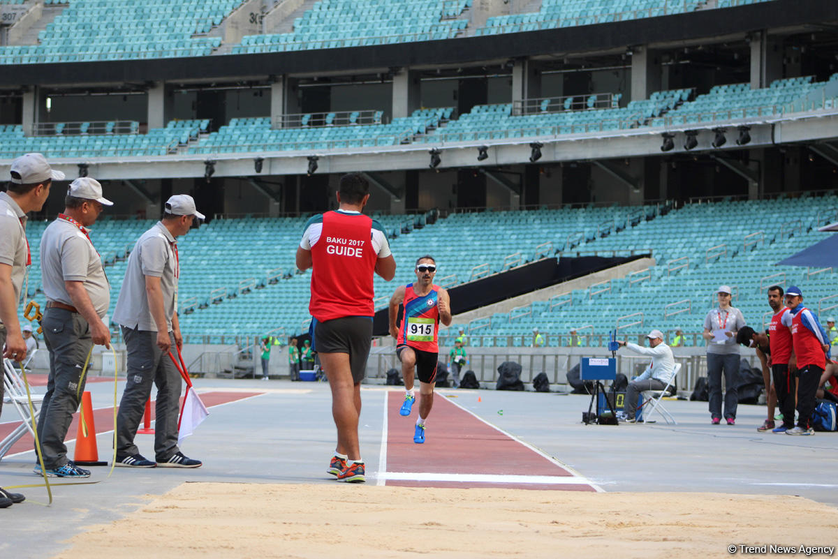 Baku 2017 athletics in action (PHOTO)