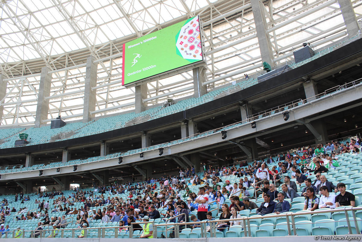 Baku 2017 athletics in action (PHOTO)
