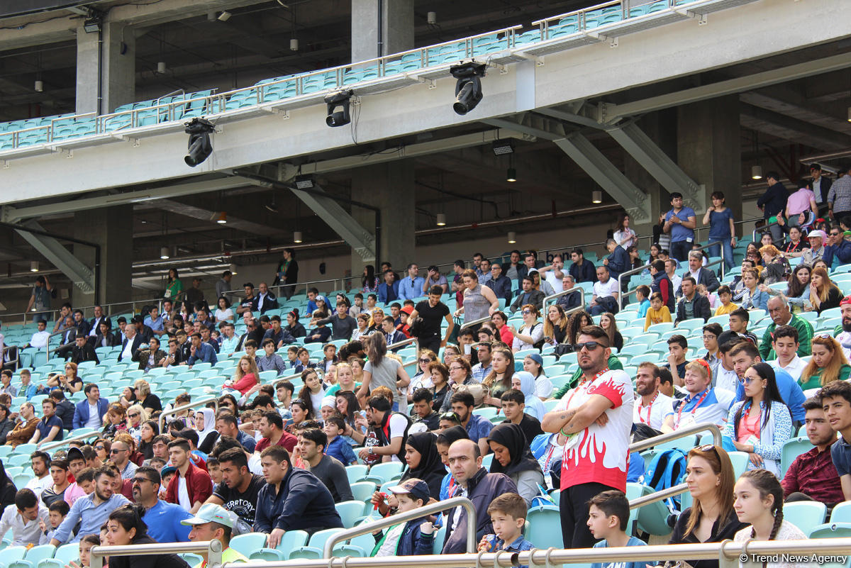 Baku 2017 athletics in action (PHOTO)
