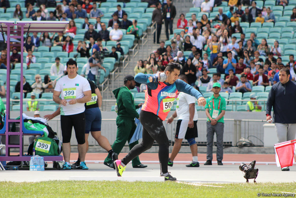 Baku 2017 athletics in action (PHOTO)