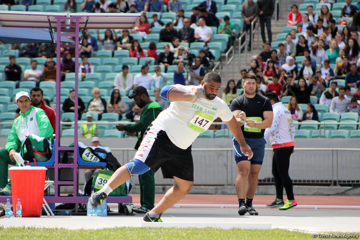 Baku 2017 athletics in action (PHOTO)