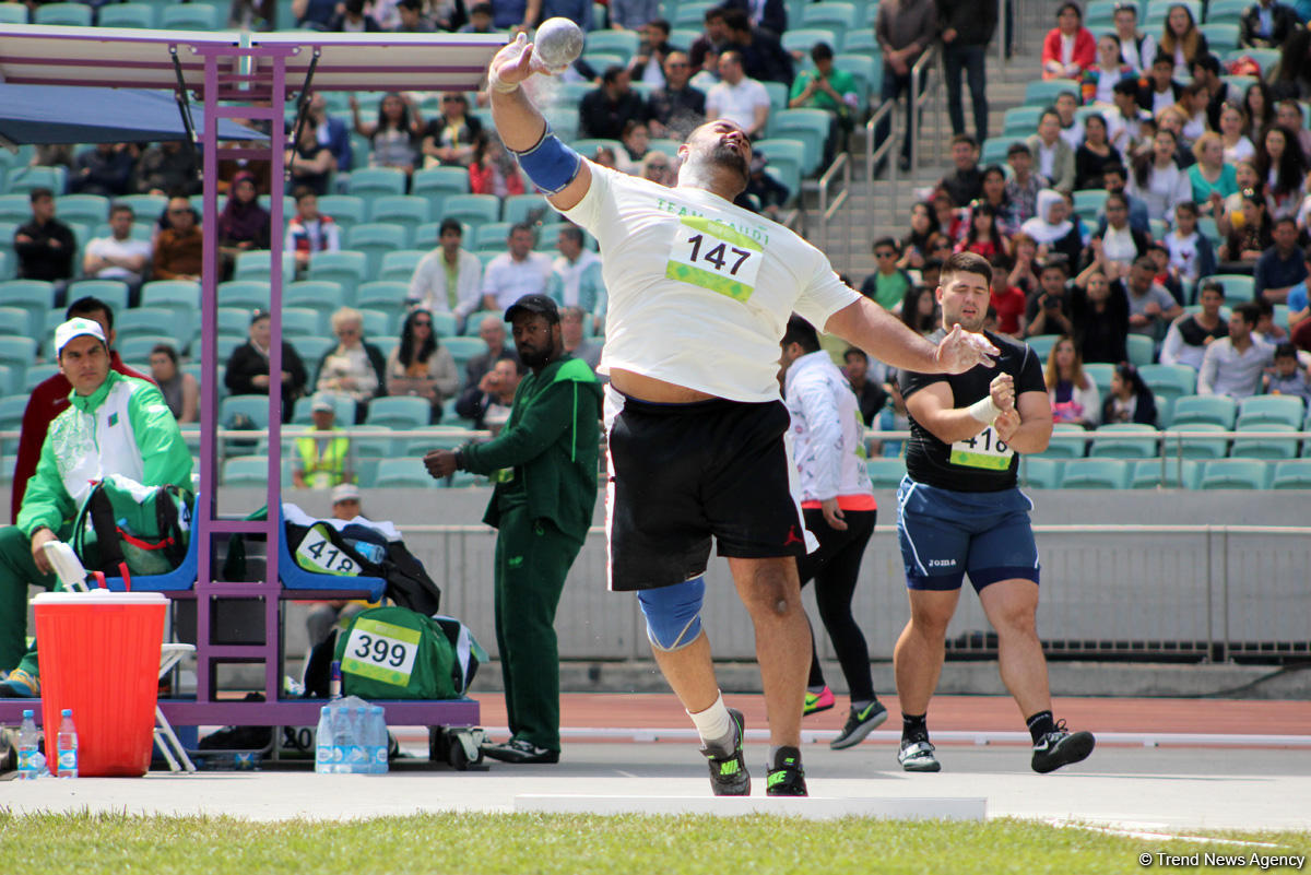 Baku 2017 athletics in action (PHOTO)