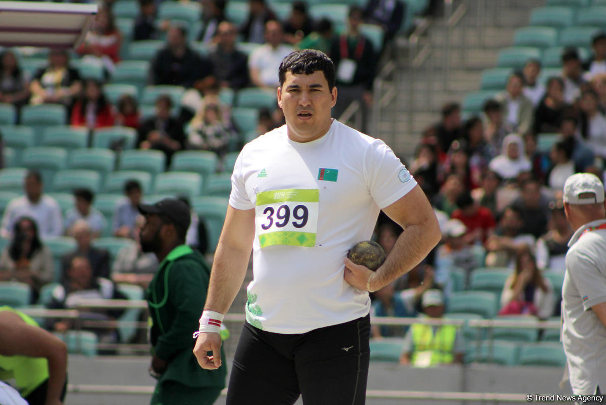 Baku 2017 athletics in action (PHOTO)