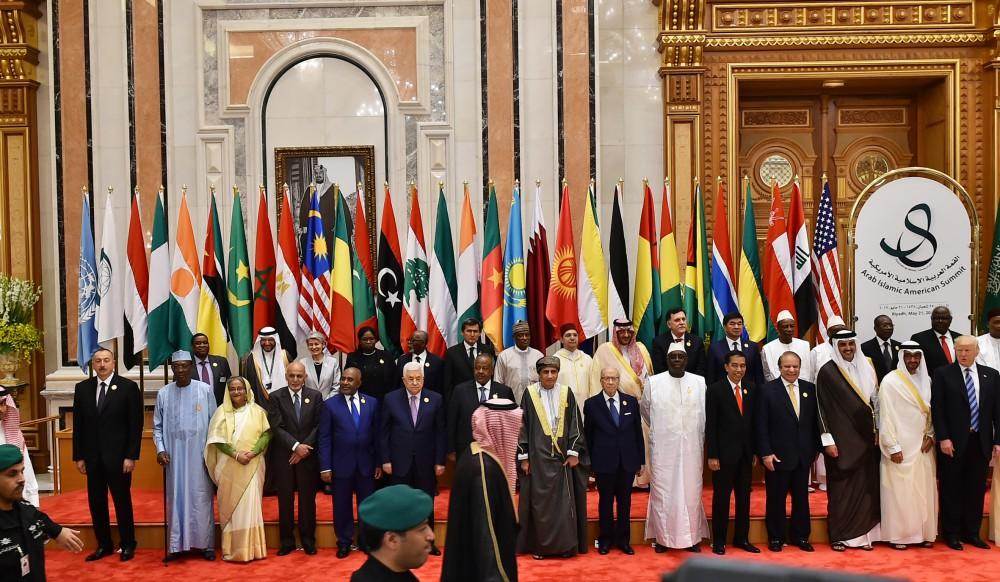 Ilham Aliyev attends Arab Islamic American Summit in Riyadh (PHOTO) (UPDATED)