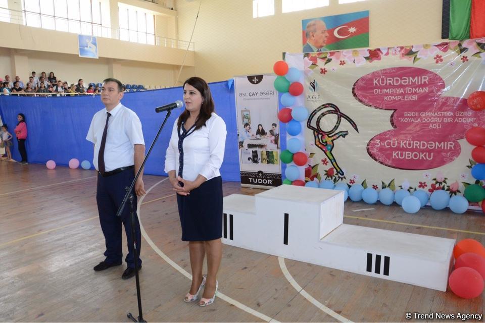 3rd Kurdamir Cup in Rhythmic Gymnastics underway in Azerbaijan (PHOTO)