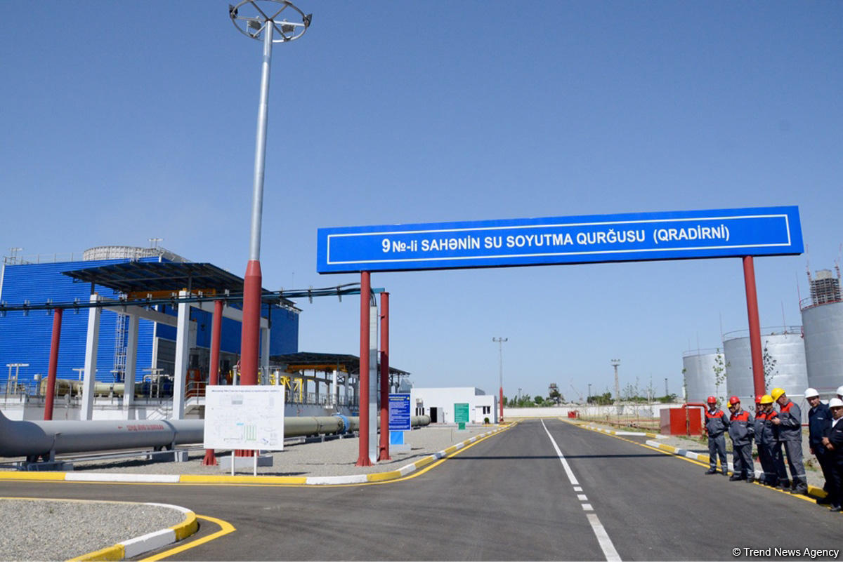 SOCAR launches water cooling installation at Baku Oil Refinery (PHOTO)