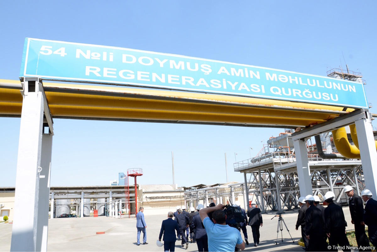 SOCAR launches water cooling installation at Baku Oil Refinery (PHOTO)