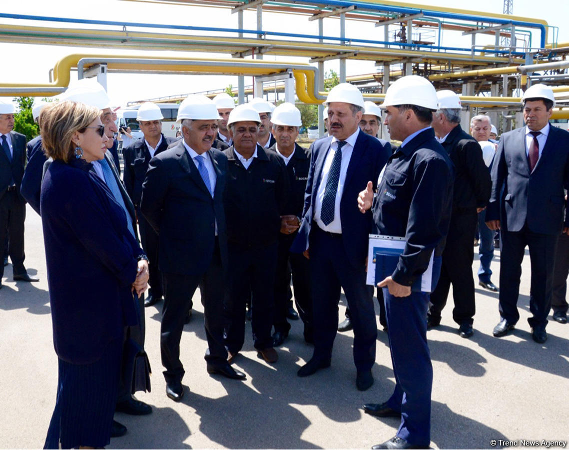 SOCAR launches water cooling installation at Baku Oil Refinery (PHOTO)